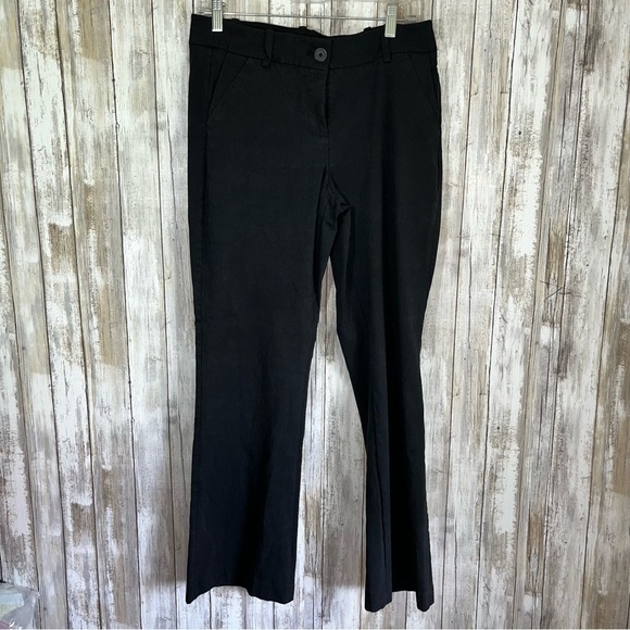 Lane Bryant Pants - Lane Bryant Black Bootcut Career Pants Size 14 Stretch Work Dress Slacks